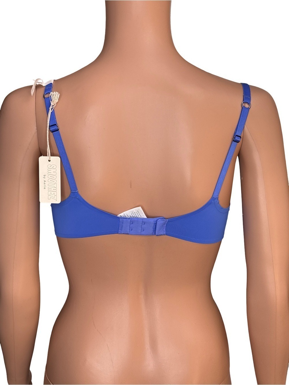 Aerie Electric Blue Underwire T-Shirt Bra 34C NWT - Picture 3 of 7